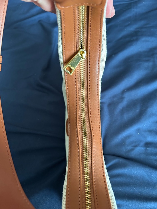 JW PEI Brown and Cream Handbag Boho Shoulder Purse EUC - Picture 8 of 11